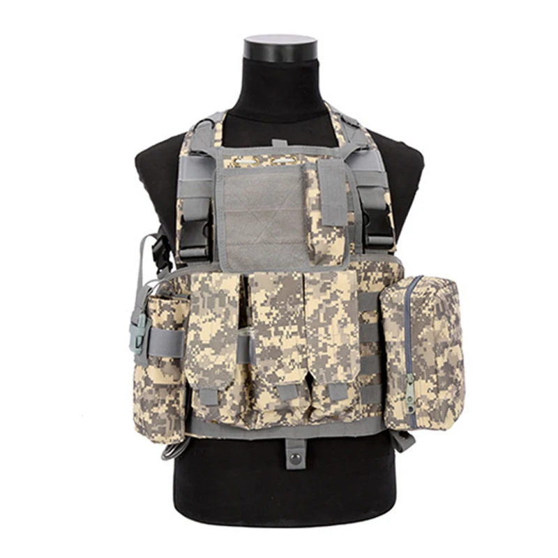 Военный тактический жилет RRV высокое качество 800D нейлон Molle система CS Printball