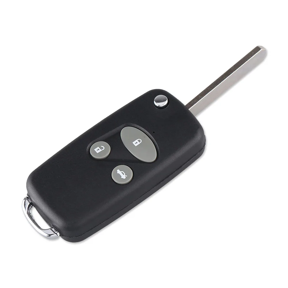 Раскладной чехол KEYYOU для автомобильного ключа пульта с 3 кнопками Honda Accord Jazz S2000 CRV
