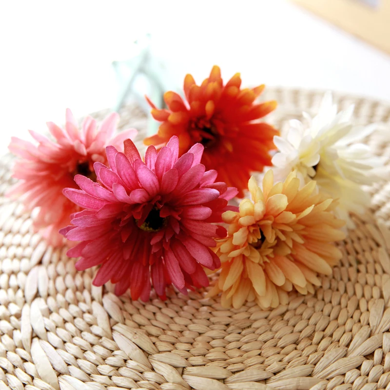 Шелковый Подсолнух искусственная Маргаритка искусственное украшение для