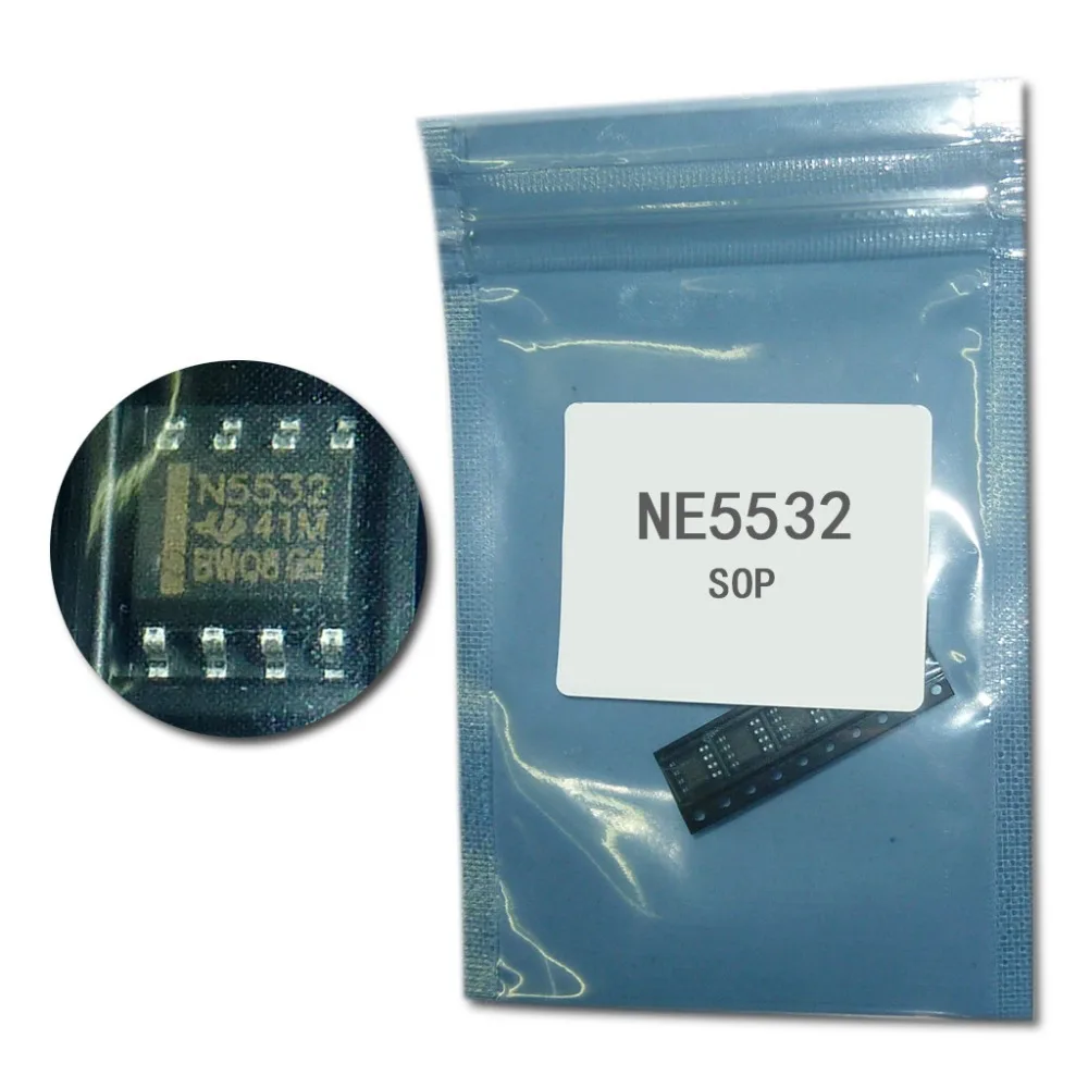 NE5532 SOP8 аудио Op-amp новый оригинальный 20 шт./лот | Электронные компоненты и