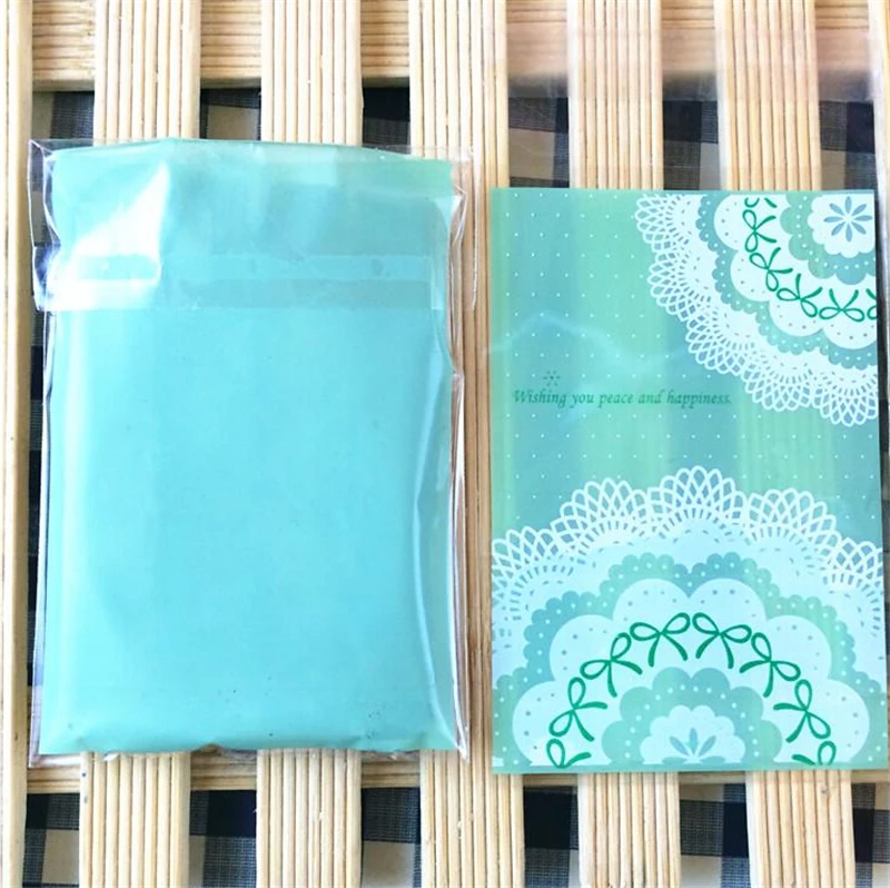 Милые прозрачные зеленые кружева для выпечки пищи печенья самоклеящиеся