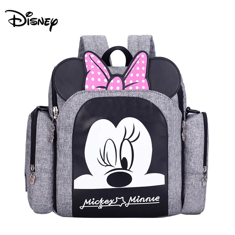 Новая вместительная сумка для обеденного стула от disney, сумка для детского стула, светильник для еды, переносная многофункциональная сумка для мам - Цвет: Серый