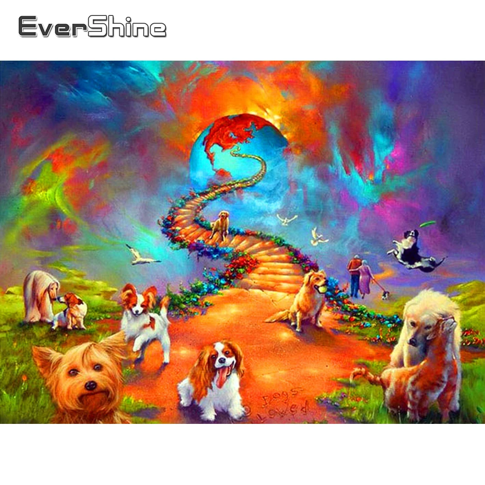 Evershine 5D алмазная картина полная дрель животные Сделай Сам Алмазная вышивка