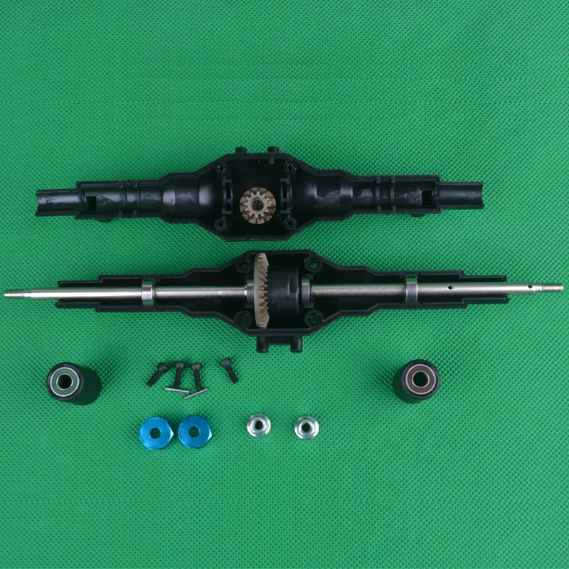 

Newest! Metal upgrades Wltoys 12428 12423 12628 RC Car Spare Part upgrade metal Front Rear Differential Gear Set 12428-0091/0133