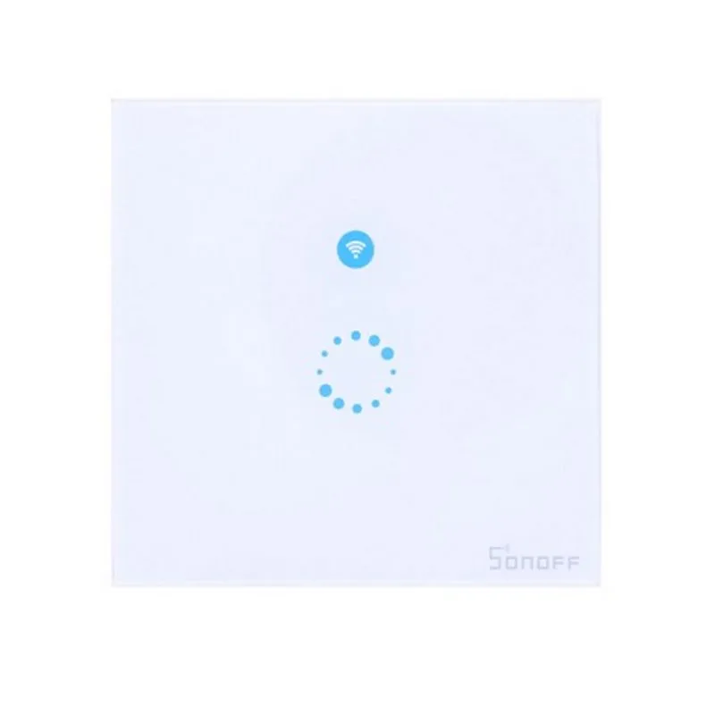 Sonoff Touch EU US Wifi настенный сенсорный выключатель 1 банда 1 способ беспроводной пульт дистанционного управления ламповое реле приложение Управление работает с Alexa Google Home