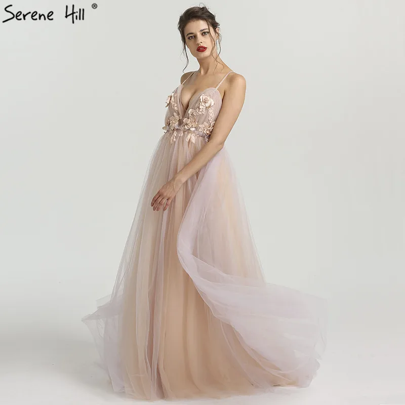 Выполненные на заказ розовые вечерние платья без рукавов с v образным вырезом