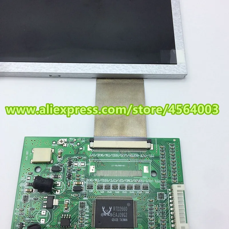 7 дюймов для Raspberry pi универсальный дисплей ЖК-контроллер HSD070IDW1 E11 E13 E15 монитор драйвер платы VGA AV кабель для arduino ПК