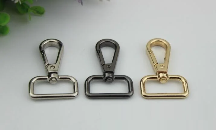 20pcs/lot Man Women Bags Accessories lugguage Bag strap belt Hook Keychain metal big size lobster hook buckle for bag | Багаж и сумки