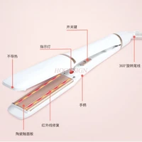 plywood straight hair curls dual use buckle does not hurt students straight hair ironing board straightening plate clip female