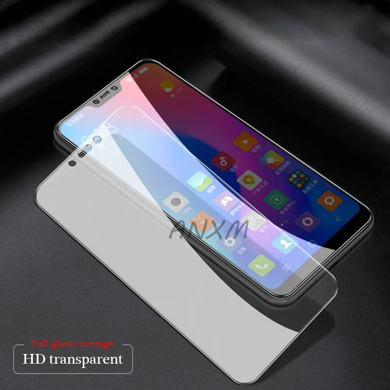 Закаленное стекло для Xiaomi Redmi note 6 Pro 3 шт. защита экрана полное покрытие 6A защитная