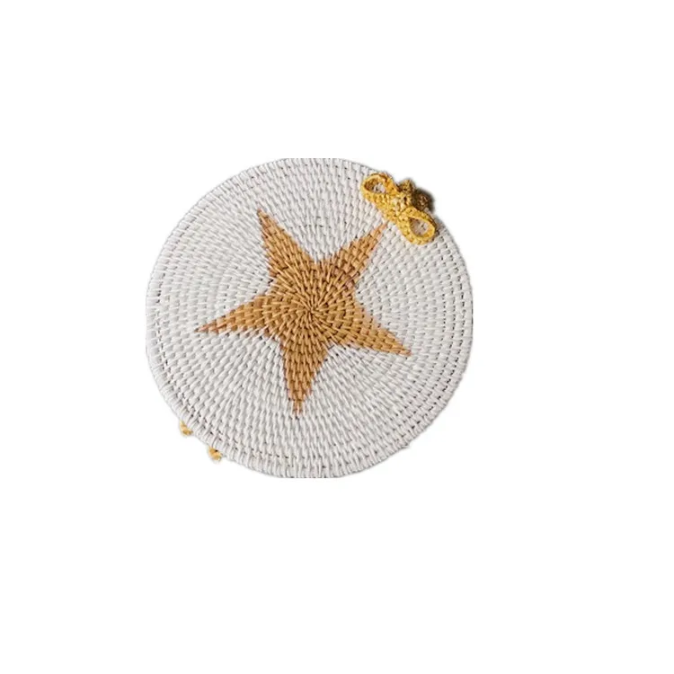 Вьетнамский Круглый мешок из ротанга ins с тем же абзацем ручная тканая сумка wild