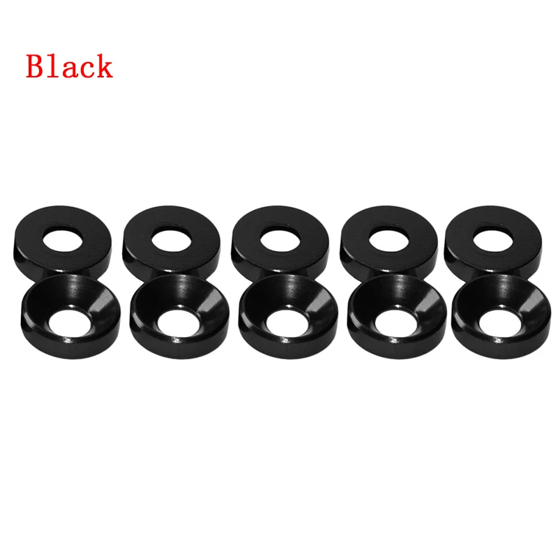 Алюминий сплав M5 анодированная потайная головка шайбы для болтов прокладка 10
