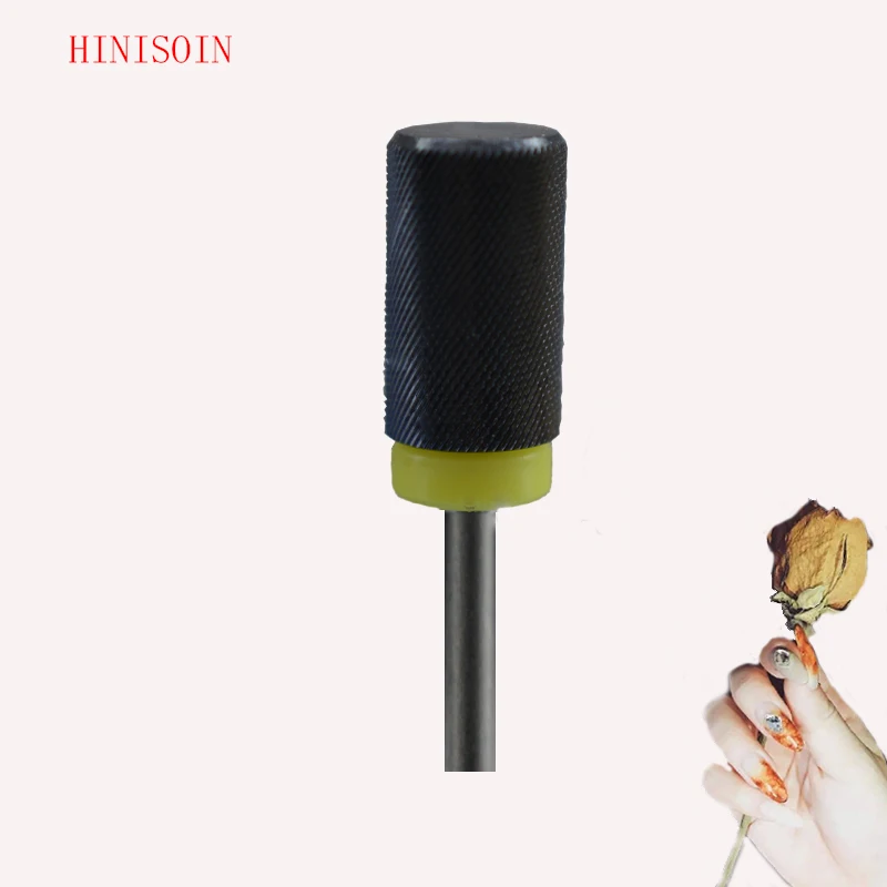 Черная керамическая дрель для ногтей Bit 20Pcs/партия баррель бит (1084 066)|drill drill|ceramic