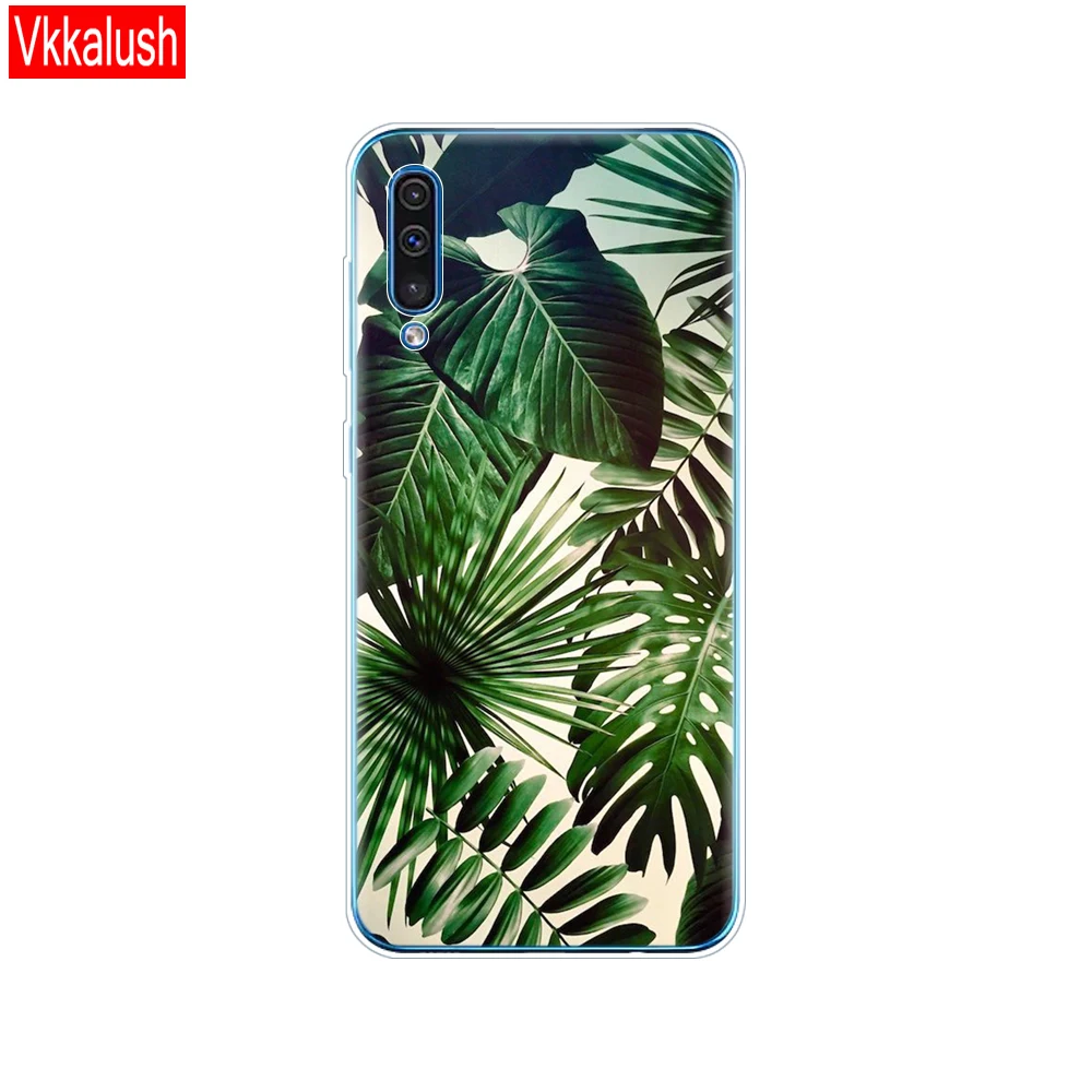 80117 Чехол для samsung Galaxy A50 Чехол Мягкий силиконовый чехол для телефона samsung A50 A505 A505F SM-A505F 6," прозрачный чехол - Цвет: 80117