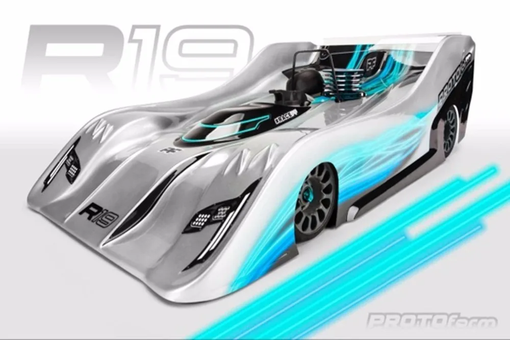 Новинка корпус для автомобиля Team C 1/8 протоформ R19 на автомобиле прозрачный ПК с