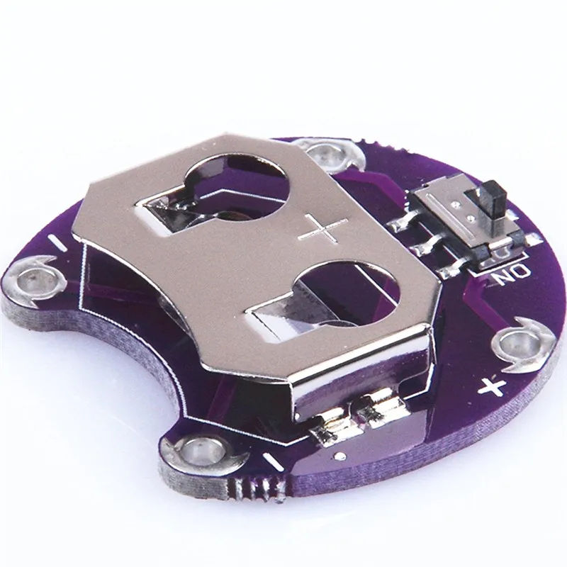 

LilyPad Coin Cell Battery Holder CR2032 Battery Mount Module