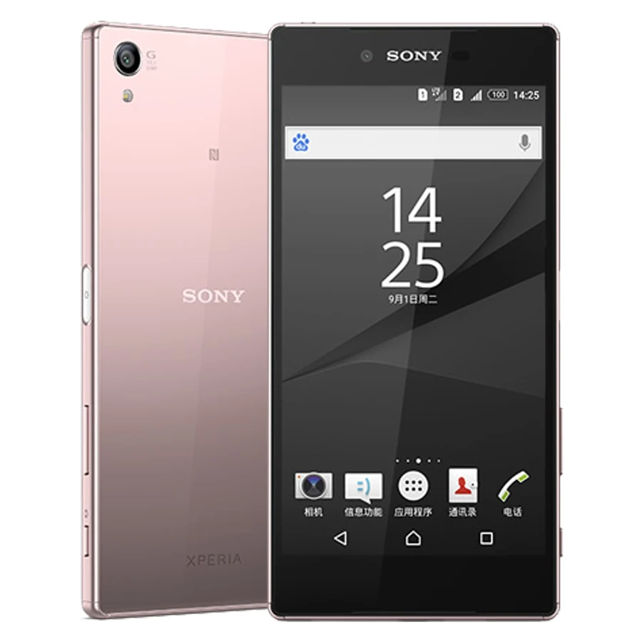 Оригинальный разблокированный смартфон Sony Z5 Premium E6883 3 гб озу 32 пзу GSM 4G LTE Android две