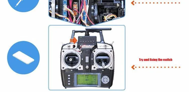 APM Pix Pixhawk Pixhack PX4 переключатель режимов управления полетом пульт дистанционного управления Лер полет для FPV изменить запасные части