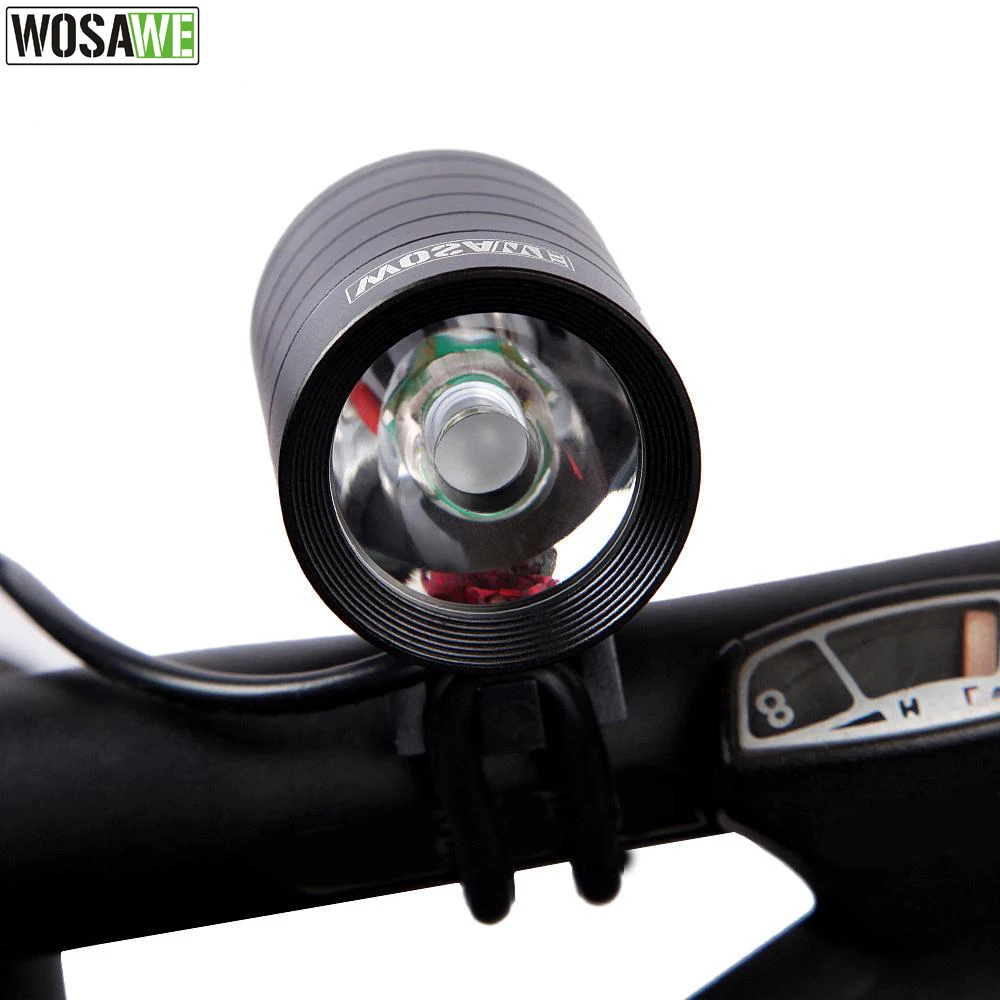 WOSAWE Super Bright USB Bicycle Front Light Flashlight Bike Water Resistant 1200 Lumens Cycling Night | Спорт и развлечения
