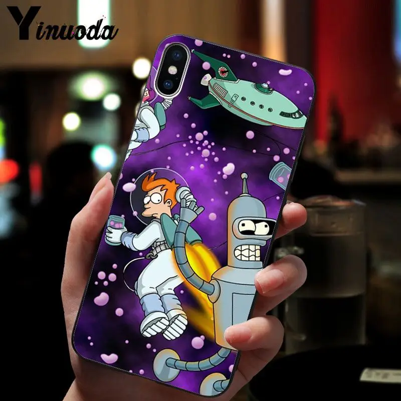 A11 11pro MAX Futurama Bender Bite My Shiny рукоделие принт рисунок чехол для телефона чехол для iPhone 8 7 6S Plus X XS MAX 5 5S SE XR чехол - Цвет: A11