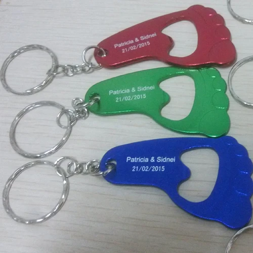 100 шт./лот креативный детский брелок для ключей открывашка бутылок и симпатичная