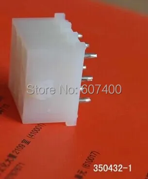 

350432-1 CONN HEADER 9POS VERT .250 TIN TYCO housings TE AMP housings connectors terminals 100% new and original parts