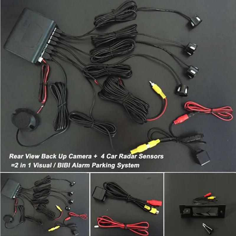 Автомобильная система радара для парковки заднего вида с 4 датчиками Chevrolet Cruze Sedan