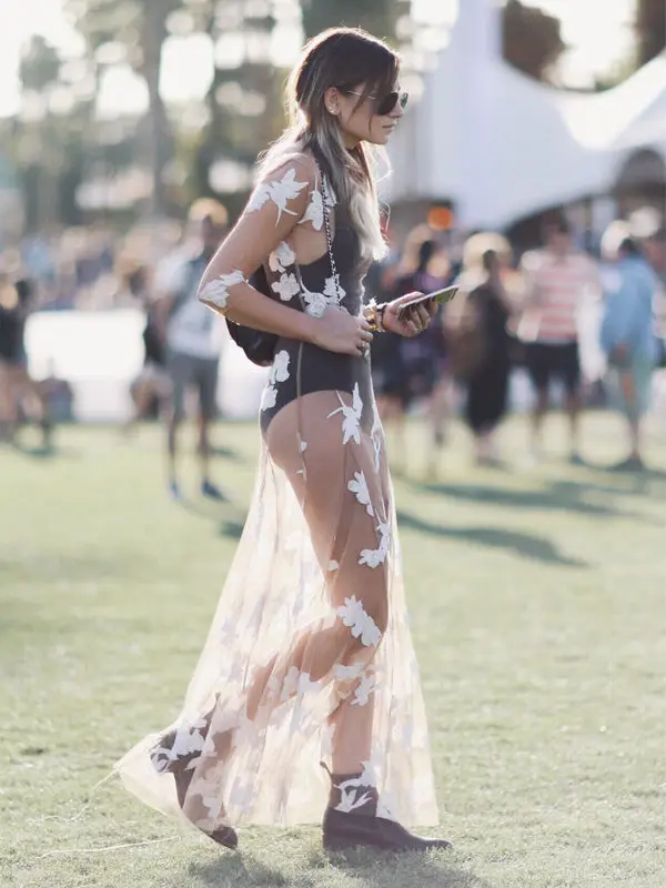 Черное прозрачное сексуальное пляжное кружевное Сетчатое платье с вышивкой