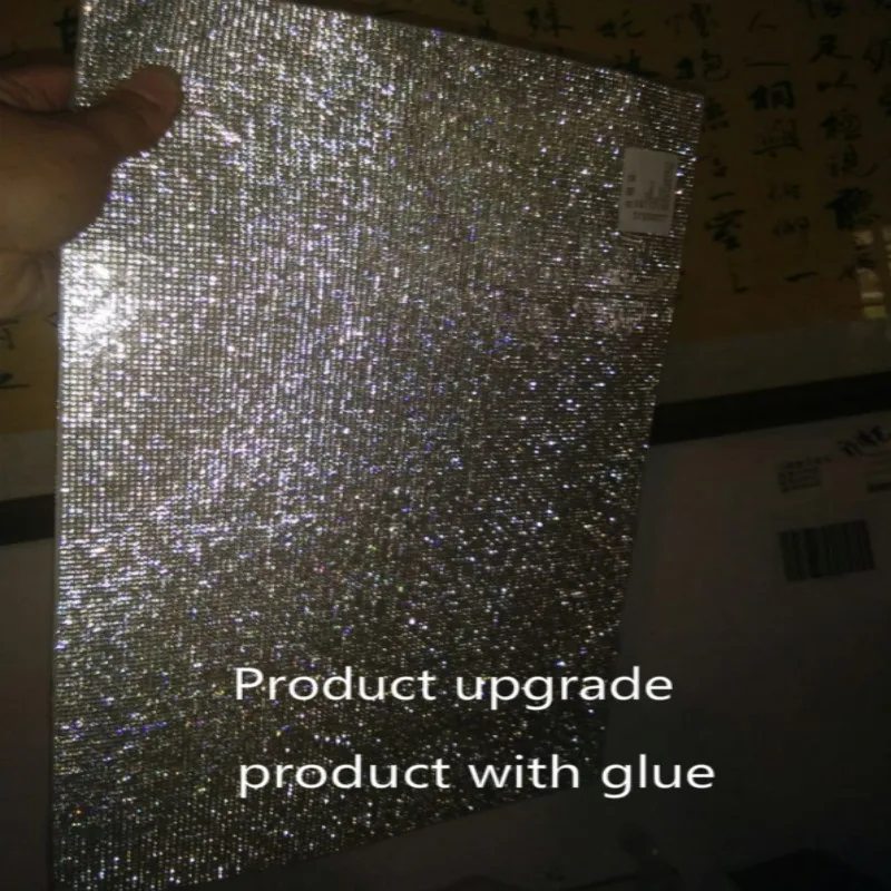 3D с зеркальной поверхностью украшением в виде кристаллов наклейки для