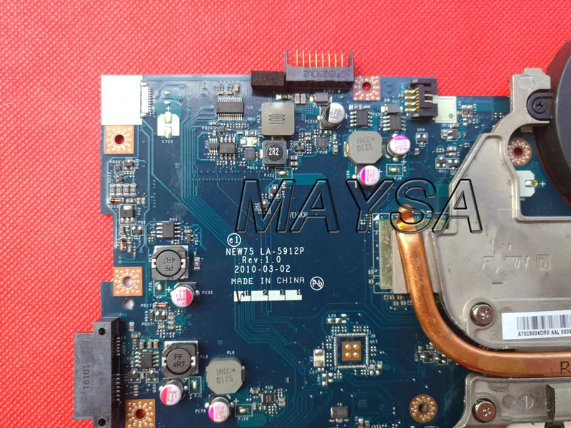 NEW75 LA-5912P подходит для ACER Aspire 5552G 5551G материнская плата ноутбука+ радиатор = LA-5911P MB. BL002.001(MBBL002001) DDR3