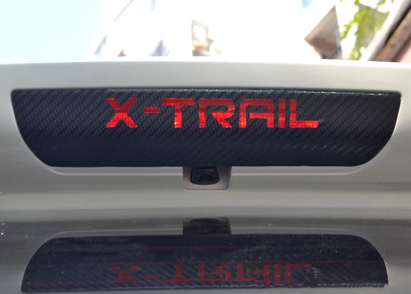 Наклейки из углеродного волокна высокое крепление стоп-сигнал лампа светильник