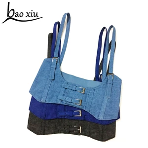 Новые модные сапоги в панковском стиле, джинсовая Повседневная портупея средства ухода за кожей Связывание похудение бюстгальтер ремень широкие ремни на талии, портупея ремни-подтяжки