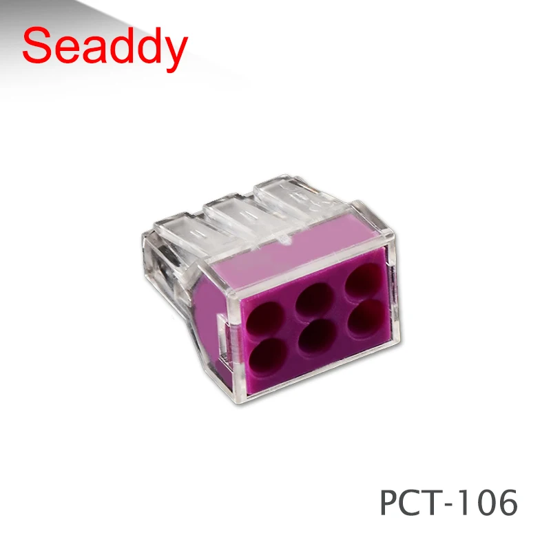 10 шт. PCT-102/103D/104/104D/106/108 Универсальный Компактный Проводной Соединительный