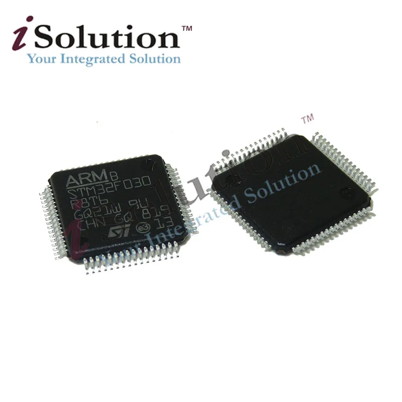STM32F030R8T6 LQFP64 MCU 32 bit STM32 ARM Cortex M0 RISC 64KB Flash 2 5 V/3 3 V Новый и оригинальный|lot|lot lotlot 5pcs |
