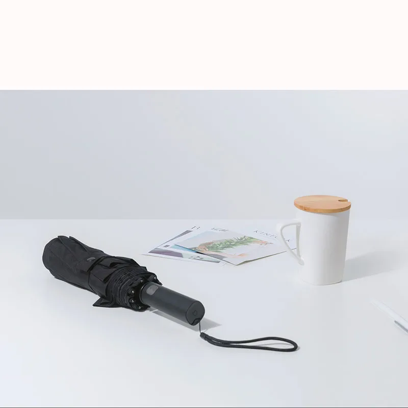 Xiaomi Automatic Umbrella Sunny Rainy Aluminum folding Windproof Waterproof UV Man Tous Woman Summer Winter Parasol | Дом и сад