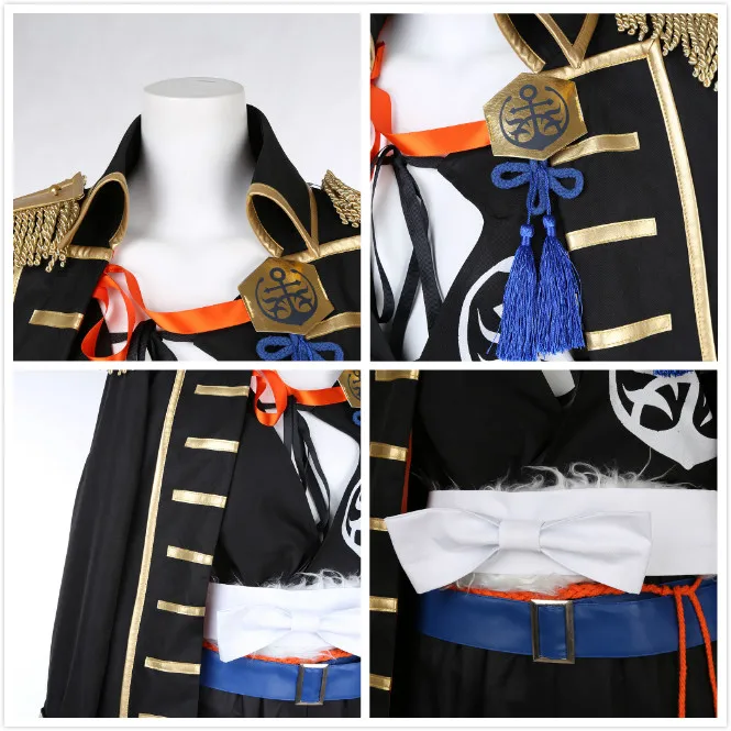 Mutsunokami есиюки Косплэй костюм Touken Ranbu Косплей Kiwame костюм Индивидуальный заказ