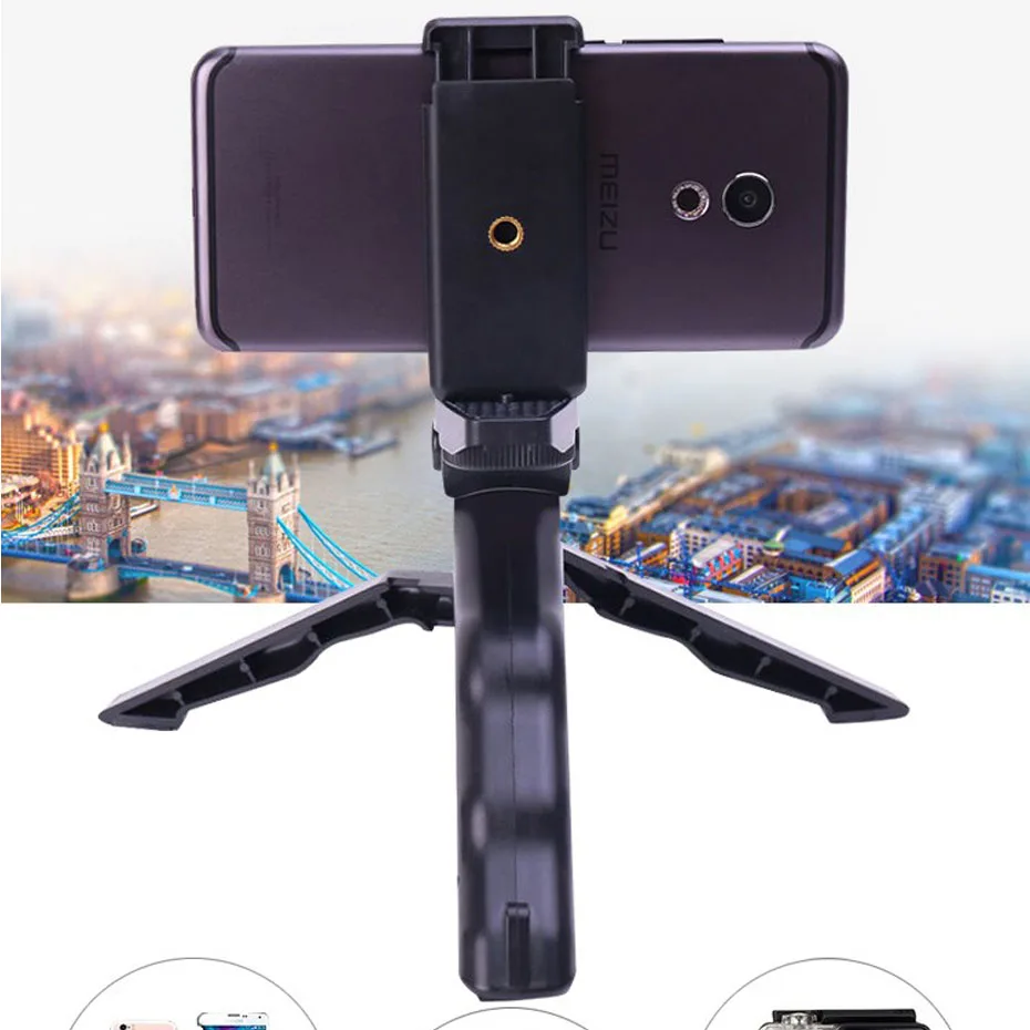 Мини Гибкий штатив портативный цифровой держатель для телефона Gopro Hero 3 +/4/5/6/7/8