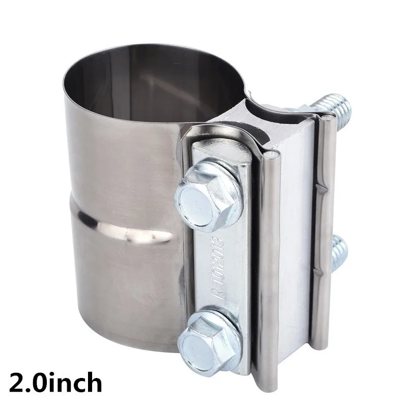 2.0inch 2," 2,25" 2," 3,0" 4," стыковое соединение 304 из нержавеющей стали для коленного сустава зажим выхлопной ленты зажим выхлопной втулки - Цвет: 2.0inch
