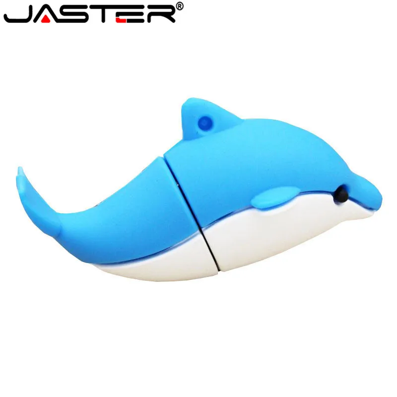 Usb флеш накопитель JASTER в виде дельфина 4 ГБ 8 16 32 64 ГБ|usb flash drive 4gb|flash driveusb |