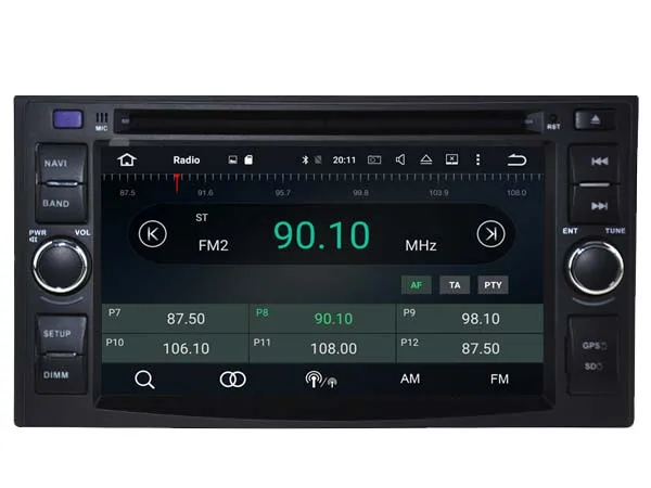 Android 8 0 ips экран авто стерео для KIA Sportage 2004 2010/Cerato 2003 2008 автомобильный dvd плеер gps