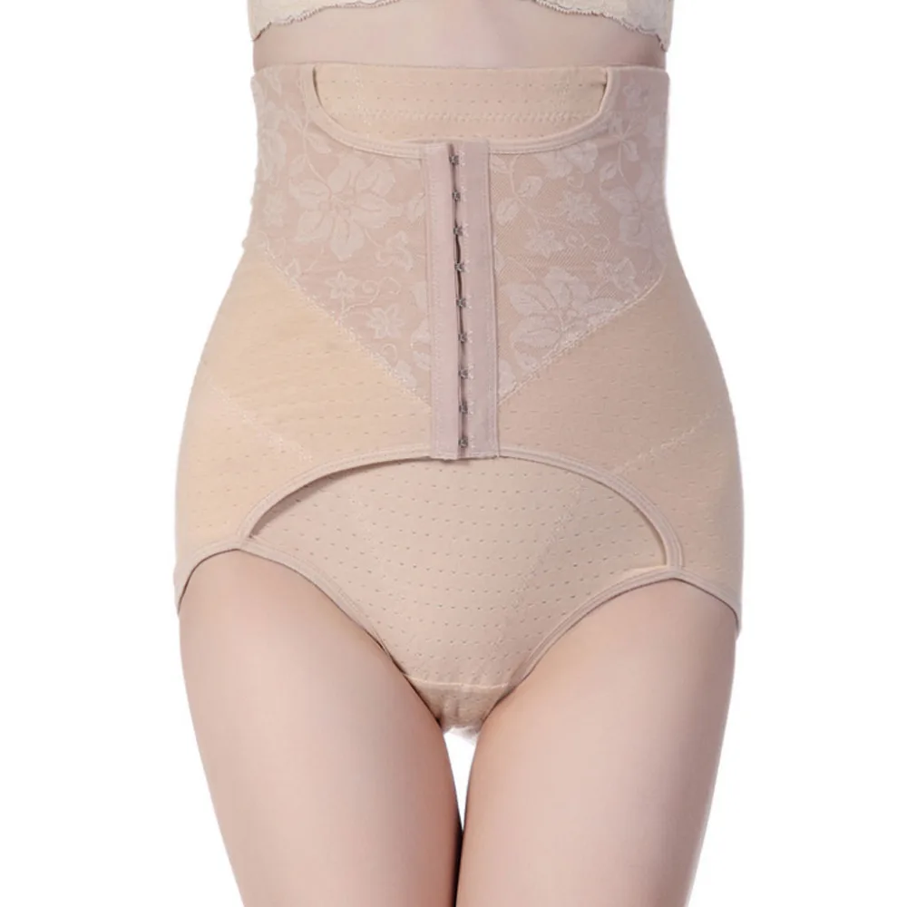 Высокая Талия тренер пластика Управление трусики прикладом Body Shaper Корсеты бедра