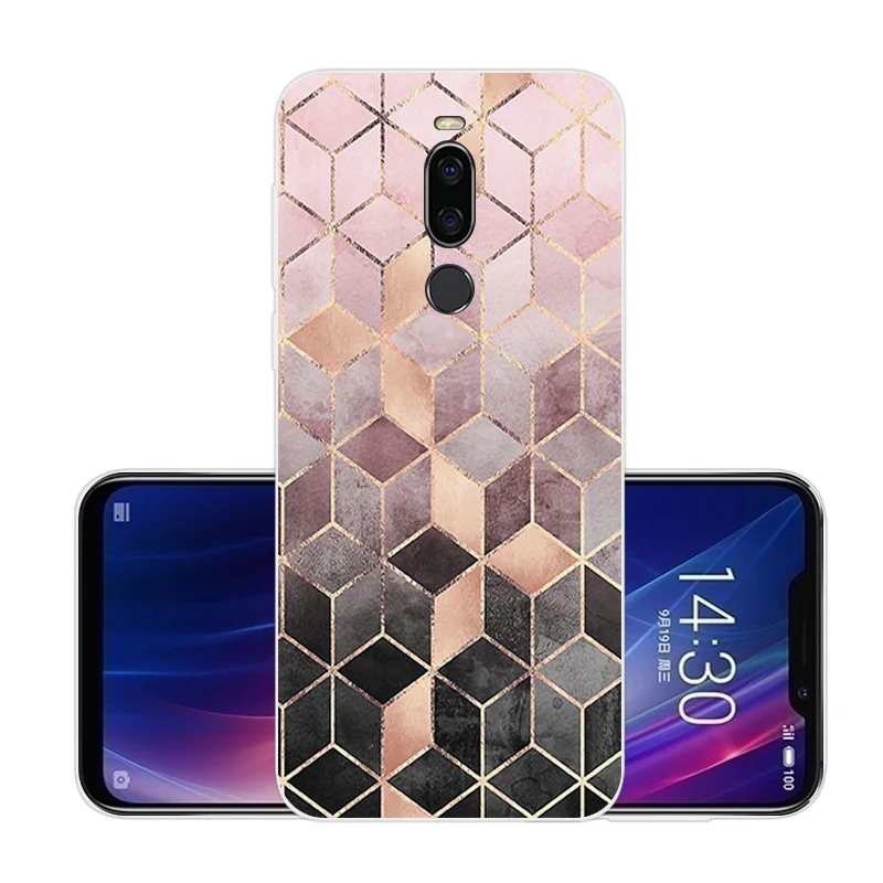 ТПУ чехол для Meizu X8 полная защита телефонные чехлы 6 2 дюймов X 8 прозрачный