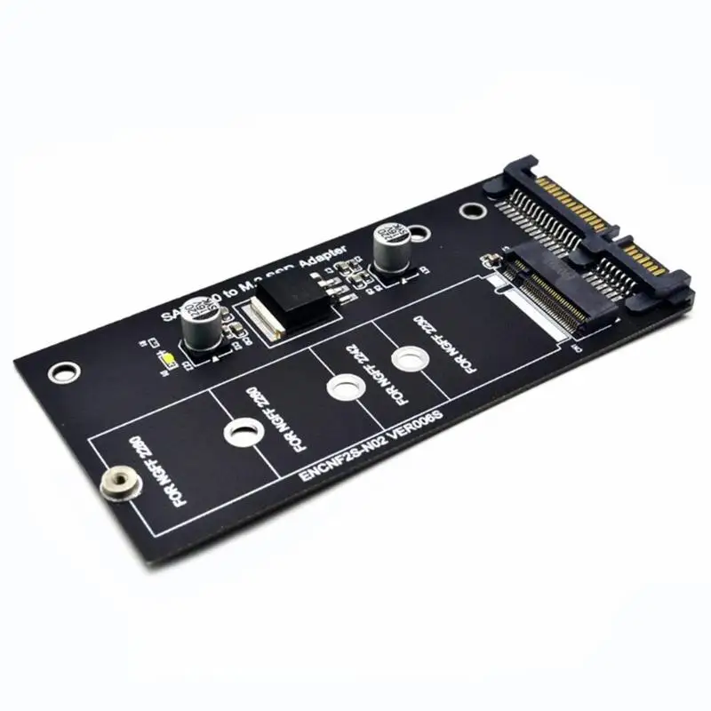 M.2 NGFF SSD адаптер SATA 3,0 22 Pin для ключа B-M NGFF адаптер расширения Поддержка всех SATA стандартов M2.SSD