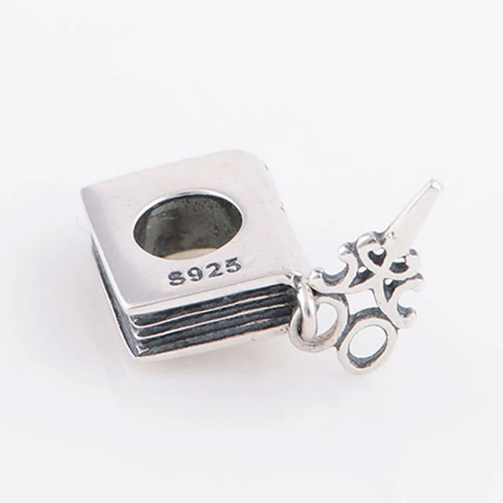 Charmlead 925 пробы Silver My Life Charm Скрапбукинг кулон книга Bead Подходит для европейских