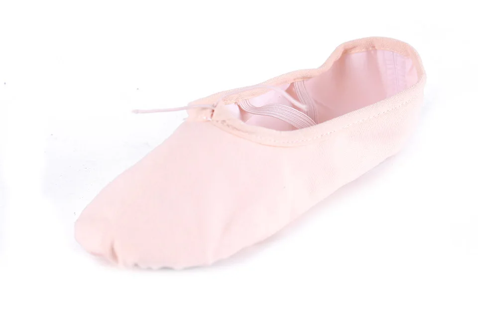 Pink B Hoting/Детские балетки с мягкой подошвой для девочек и мальчиков; женские тренировочные балетки; Танцевальная обувь для женщин; Цвет черный, белый; 17 см; для детей и взрослых - Цвет: Pink B