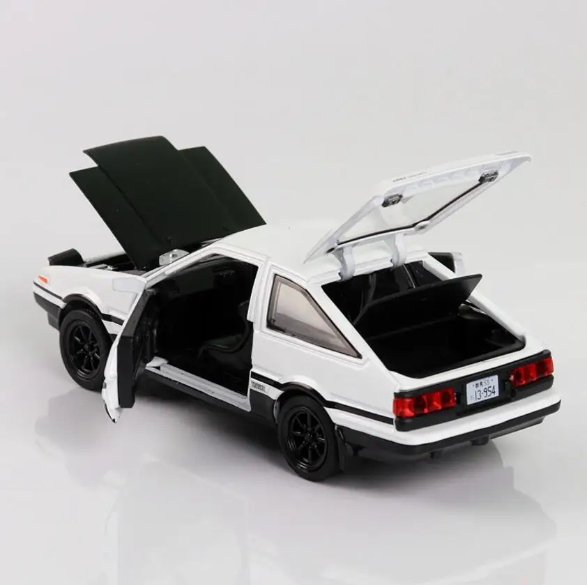 1/32 Diecasts & Toy Vehicles TOYOTA AE86 супер модель автомобиля со звуком и светильник коллекция