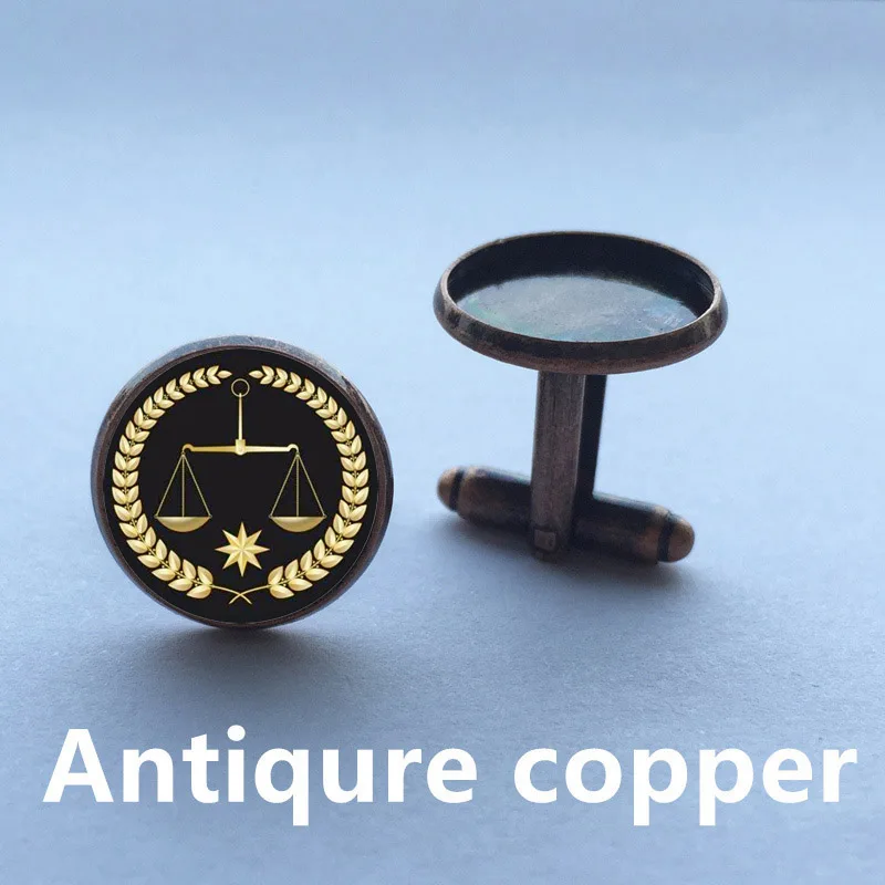 Мужские Запонки ручной работы мужские запонки серебряного цвета со