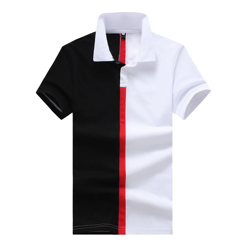 Мужская рубашка поло бренд 2018 мужской длинный рукав Модный повседневный тонкий