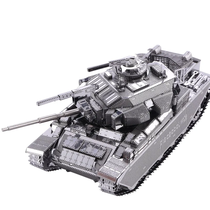 Сдельный 3d металлический нано головоломка CENTURION БТТ Танк собрать модель Наборы