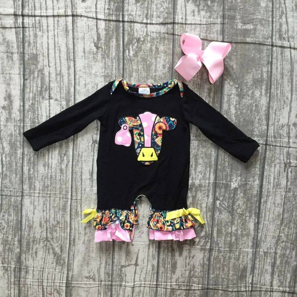 Новое поступление черная осенне зимняя Изысканная одежда с цветочным рисунком